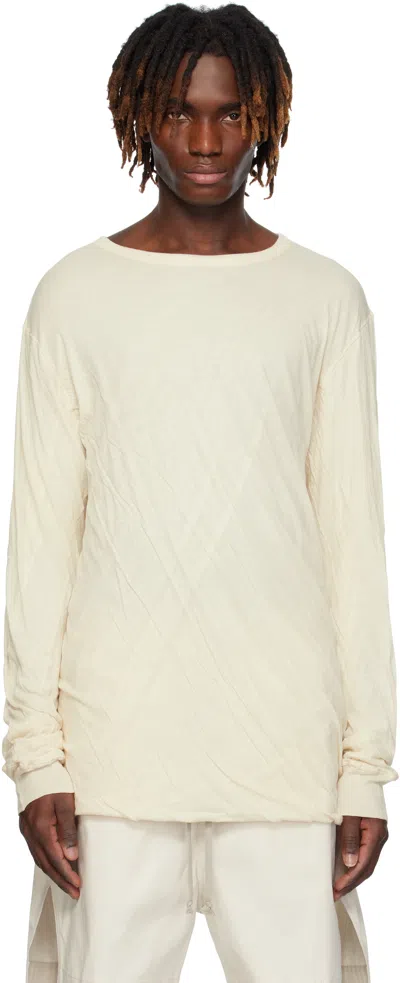 Rick Owens Off-white Hollywood Jumbo Double Ls T-shirt