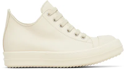 Rick Owens Off-white Hollywood Low Sneaks Sneakers