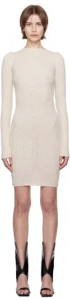 Rick Owens Off-white Hollywood S Minidress In 41 Dinge
