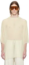 Rick Owens Off-white Hollywood Tommy T-shirt In 41 Dinge