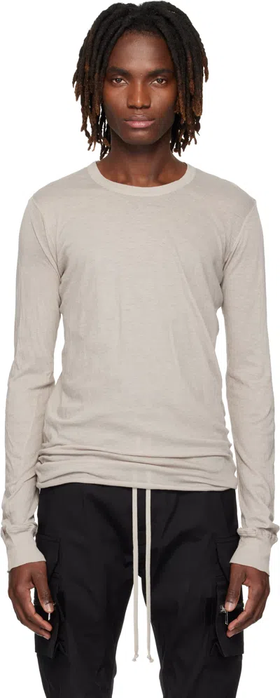Rick Owens Off-white Temple Basic Ls T-shirt