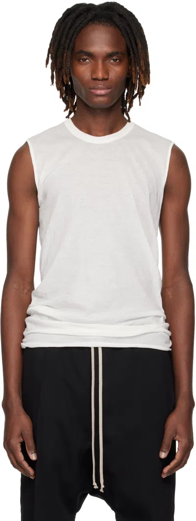 Rick Owens Off-white Temple Basic Sl Tank Top