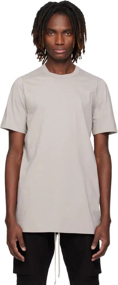 Rick Owens Off-white Temple Level T-shirt In Neutral