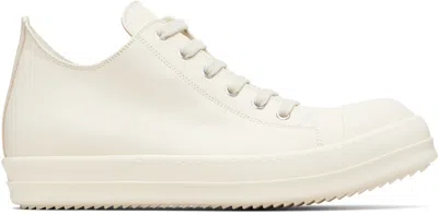 Rick Owens Off-white Temple Low Sneakers