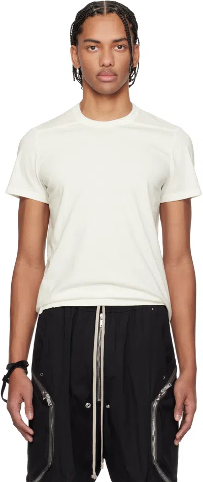 Rick Owens Off-white Temple Short Level T-shirt
