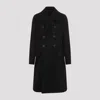 Rick Owens Man Coat Black Size 40 Virgin Wool In Black