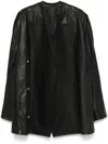 Rick Owens Jumbo Luke Stooges Jacket In Black