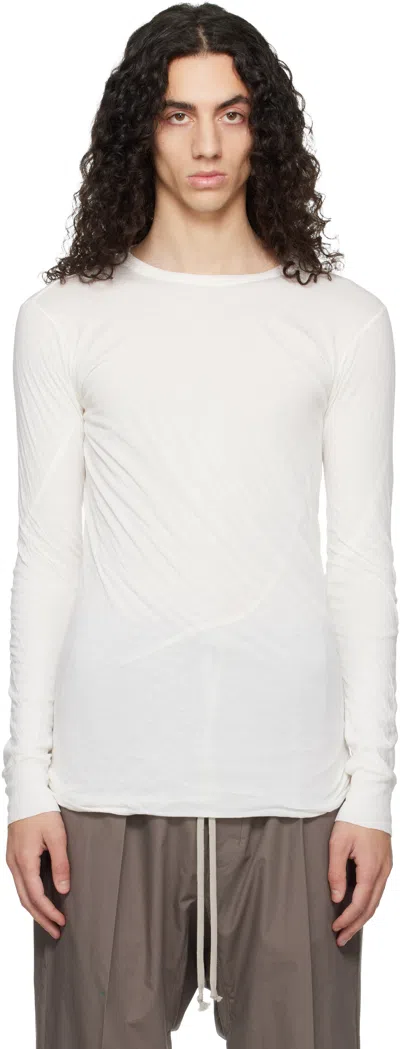 Rick Owens Off-white Temple Double Ls T-shirt