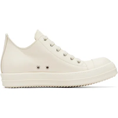 Rick Owens Off-white Temple Low Sneaks Sneakers