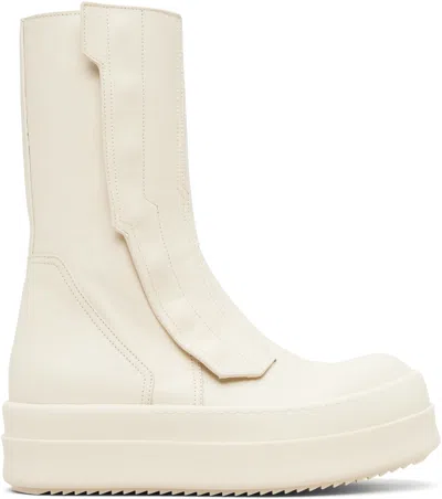 Rick Owens Off-white Temple Moto Turbogeo Sneakers In Multi
