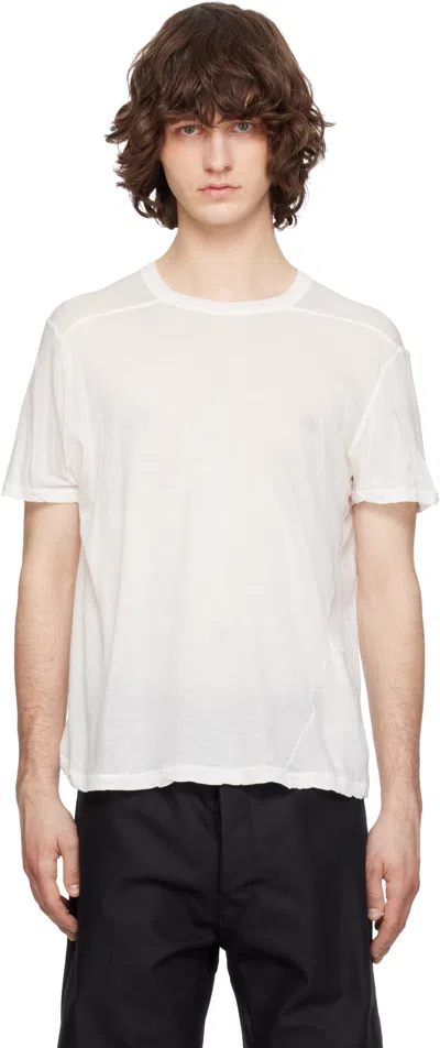 Rick Owens Off-white Temple Short Level T-shirt