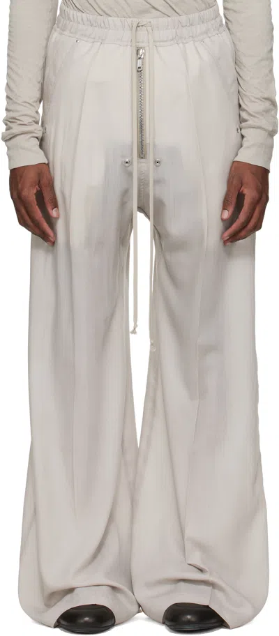 Rick Owens Off-white Temple Wide Bela Trousers