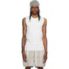 Rick Owens Off-white Tower Basic Sl Tank Top In White