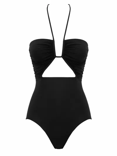 Rick Owens One Piece Swimsuit In Black