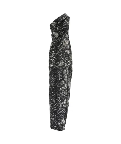 Rick Owens One-shoulder Dress In Black