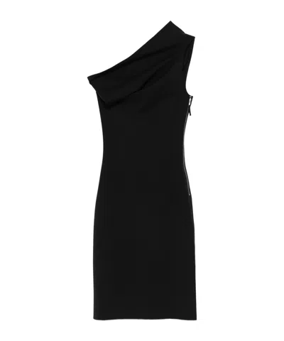 RICK OWENS ONE SHOULDER DRESS