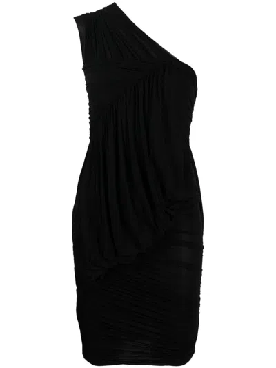 RICK OWENS RICK OWENS ONE-SHOULDER SHORT DRESS