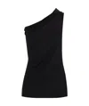 Rick Owens Athena T Asymmetric Top In Black