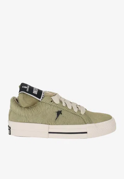 Rick Owens One Star Pro Lace-up Sneakers In Green