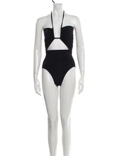 Pre-owned Rick Owens One-piece In Black