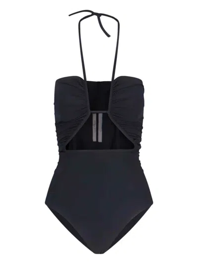 Rick Owens One-piece Swimsuit "prong" In Black