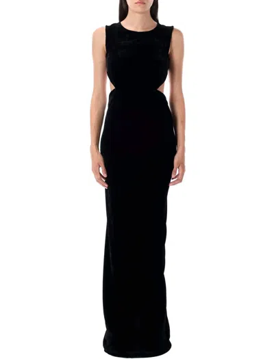 RICK OWENS RICK OWENS CONCORDIANS OPEN BACK GOWN