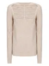 Rick Owens Gray Concordians Ls Sweater
