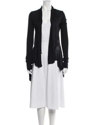 Pre-owned Rick Owens Open Front Sweater In Multi