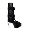 Rick Owens Open Splint Kiss High Boots In Black