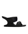 Rick Owens Open-toed High-heeled Sandals In Black