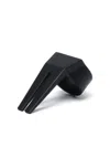 Rick Owens Open Trunk Matte-finish Ring In Black