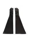 Rick Owens Opera Gloves In Black