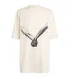 Rick Owens Jumbo Ss Maxi T-shirt In Ivory