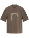 Rick Owens Tommy T Porterville T-shirt In Brown