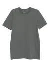 Rick Owens Organic-cotton T-shirt In Gray