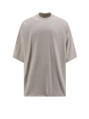 Rick Owens T-shirt In Beige