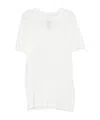 Rick Owens Organic Cotton T-shirt In White