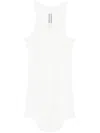 Rick Owens Slim-fit Cotton-jersey Tank Top In White