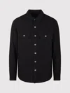 Rick Owens Long-line Felted Cotton Shirt