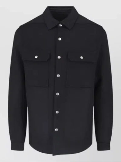 Rick Owens Outershirt In Black