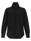 Rick Owens Wool Single Breasted Coat In Multi