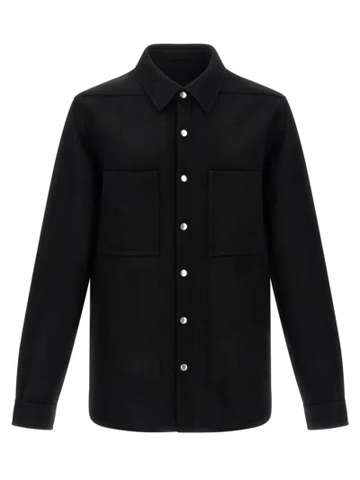 Rick Owens Outershirt Shirt And Blouse Black