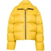 Rick Owens Turtle Jacket In Yellow