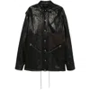 Rick Owens Porterville Runway Drawstring Hem Tour Jacket