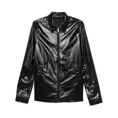Rick Owens Outerwears In Black