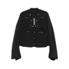 Rick Owens Multi-pocket Jacket In Black