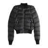 Rick Owens Concordians Duvet Flight Jacket Clothing In Black