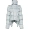 Rick Owens Blue Porterville Naska Down Jacket In Blue