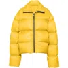 Rick Owens Turtle Jacket In Yellow