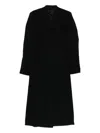 Rick Owens Overlap-seam Wool Coat